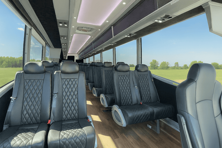 coach bus in New Orleans