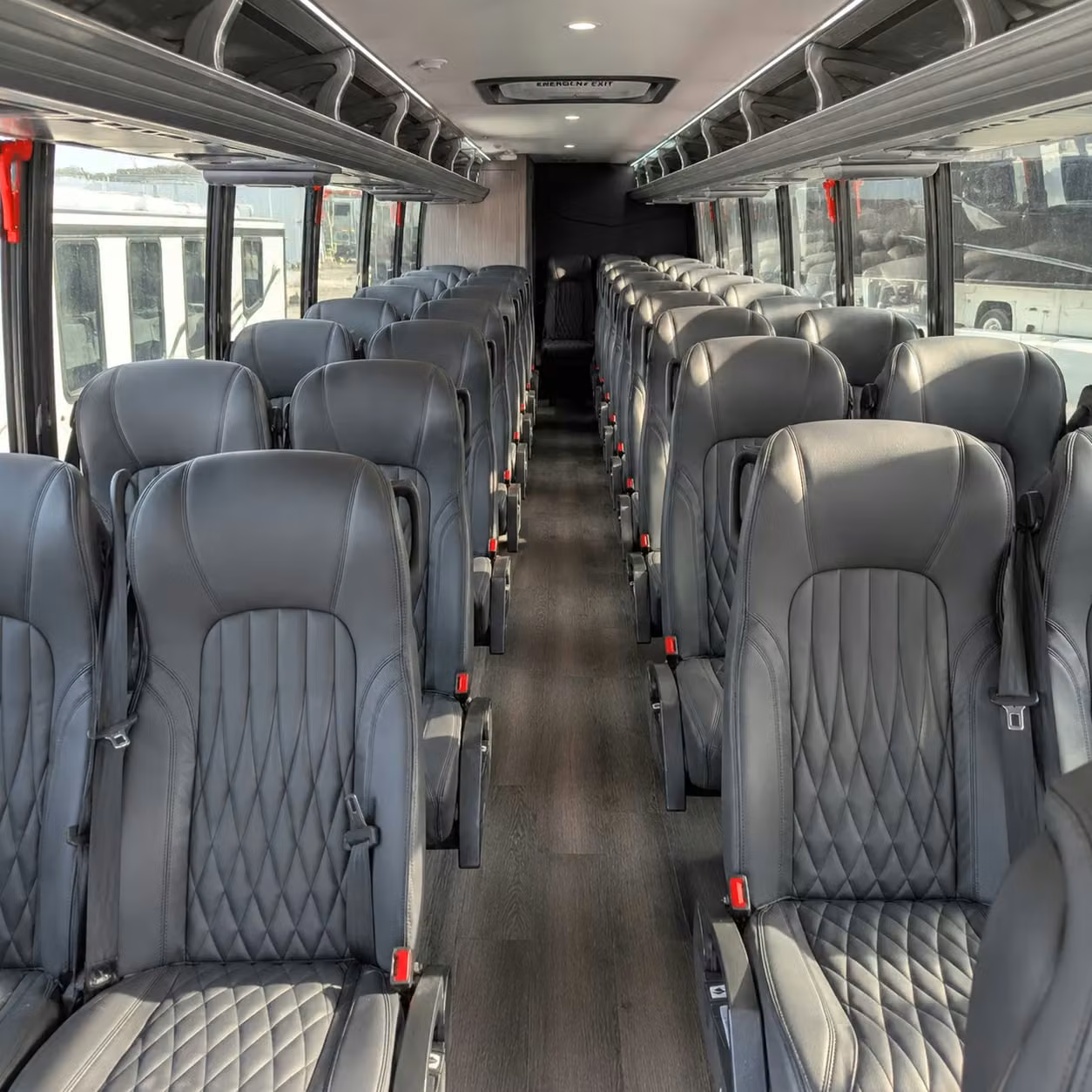 30 passenger minibus interior