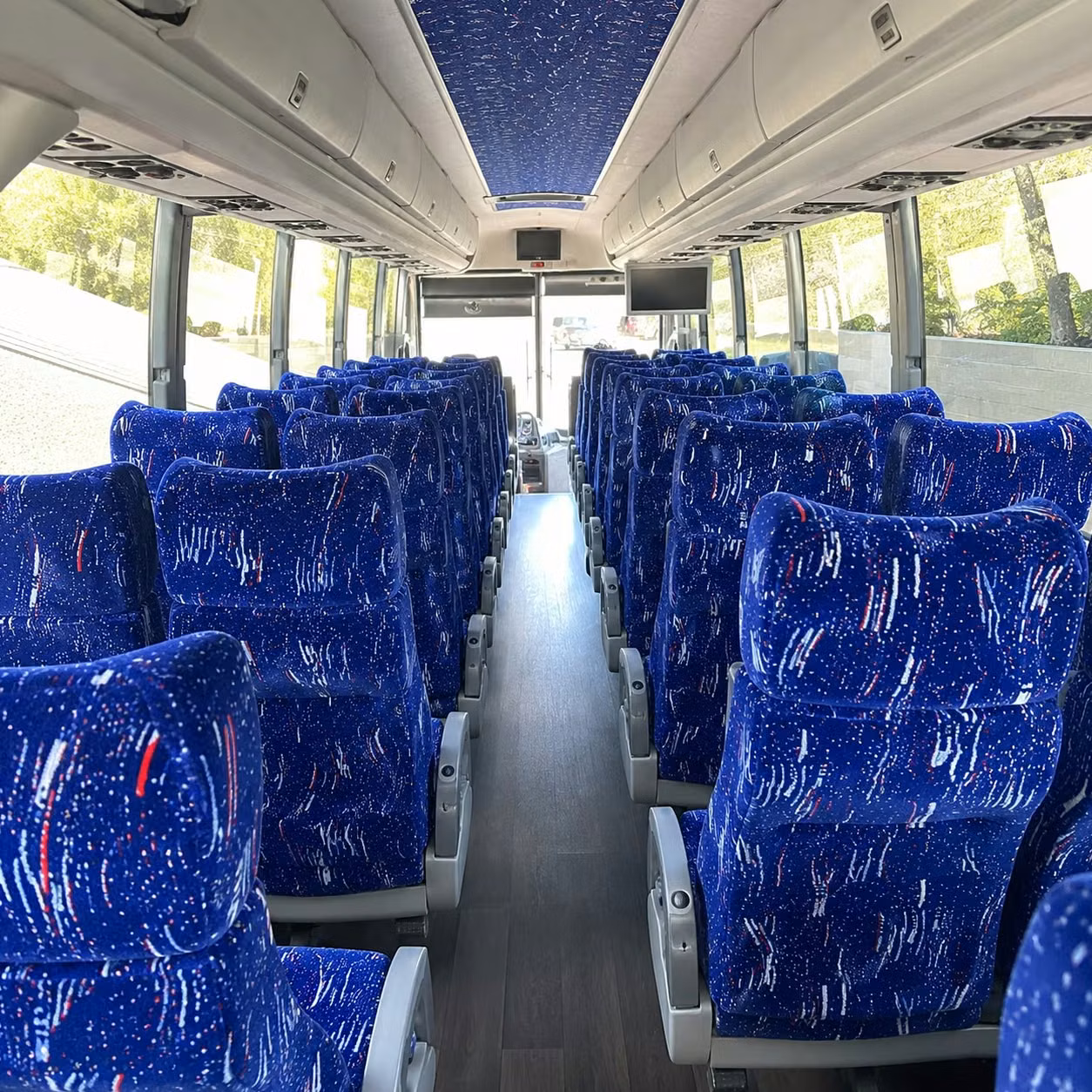 new orleans charter bus interior gallery