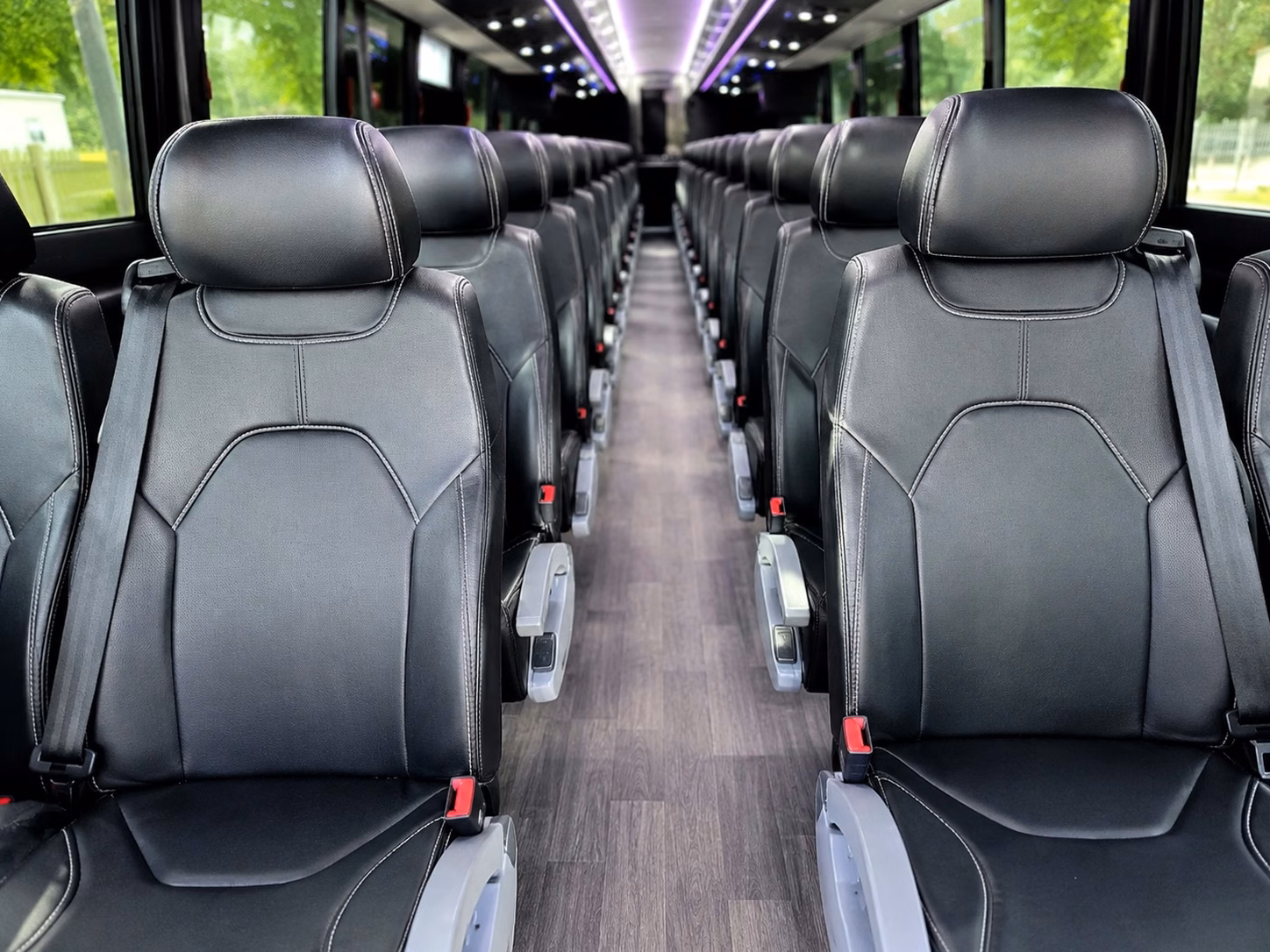 new orleans charter bus rental inside