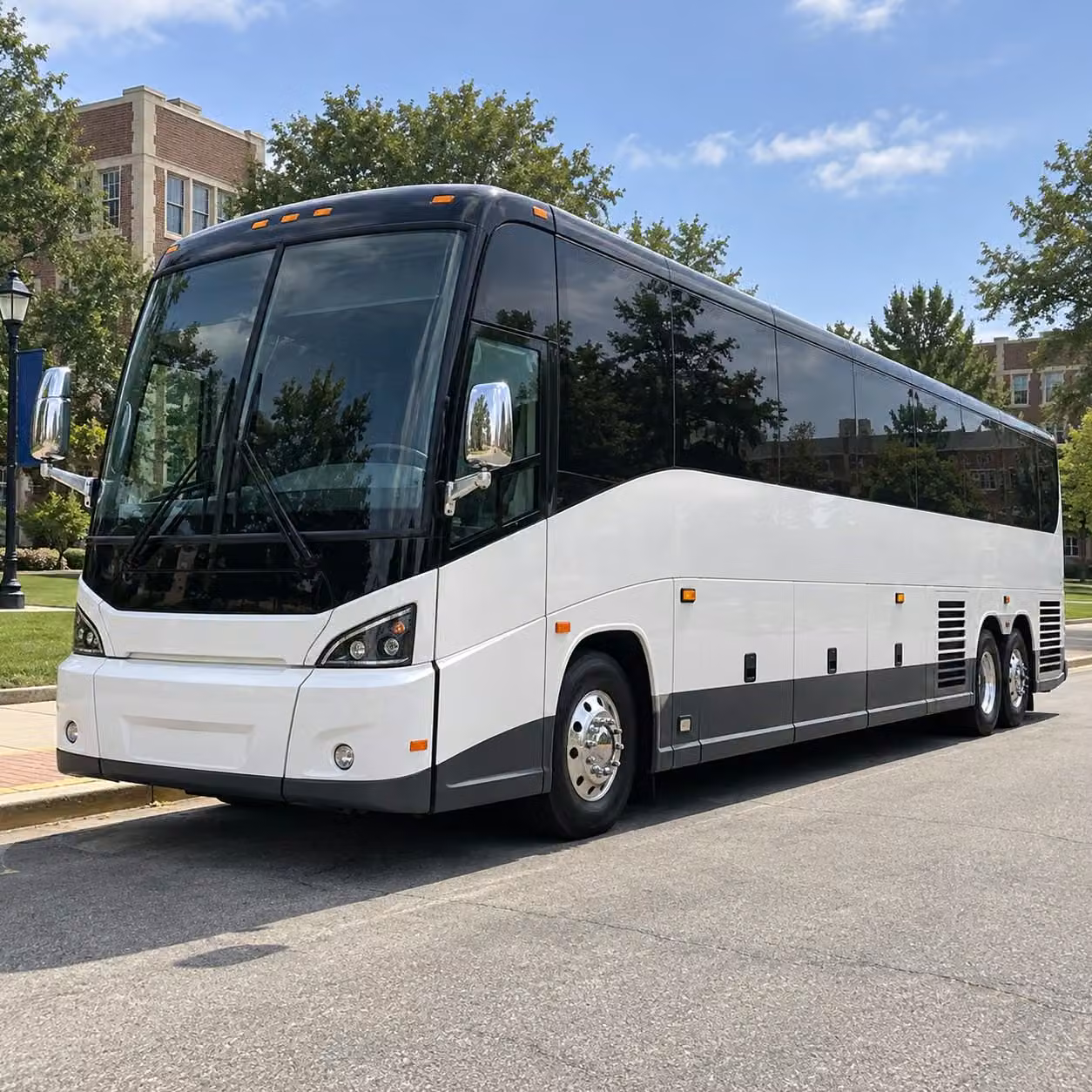 school field trip sports team bus rentals in new orleans