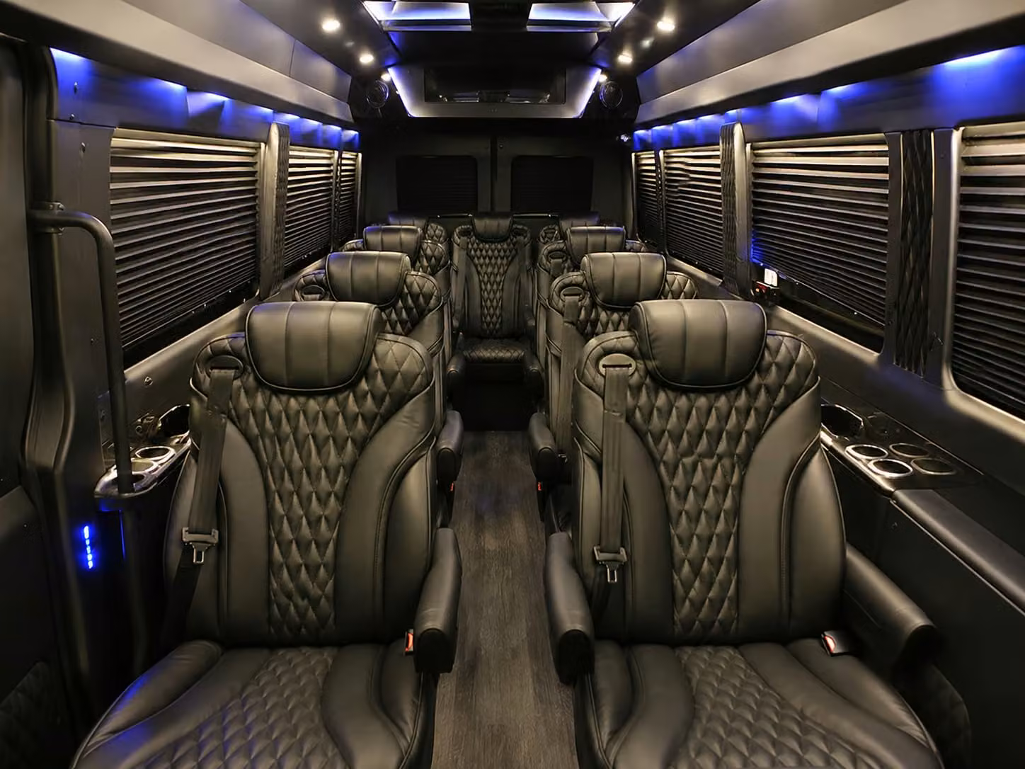 sprinter van with driver interior